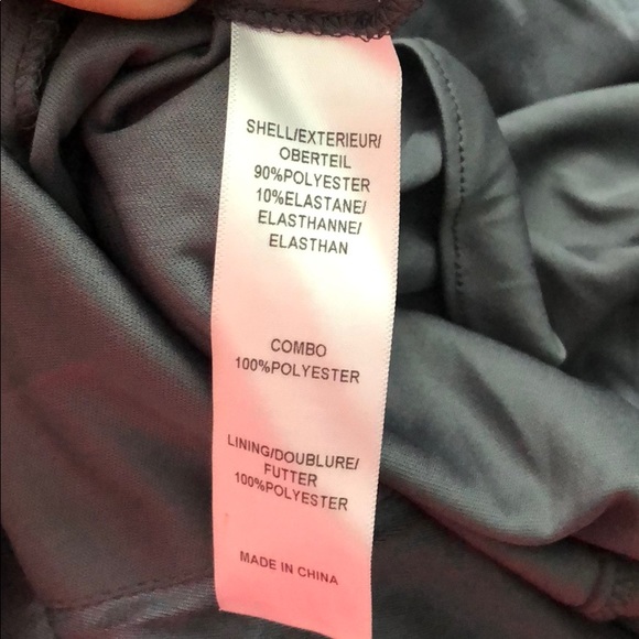 ADRIANNA PAPELL LACE JERSEY GOWN - Picture 4 of 4